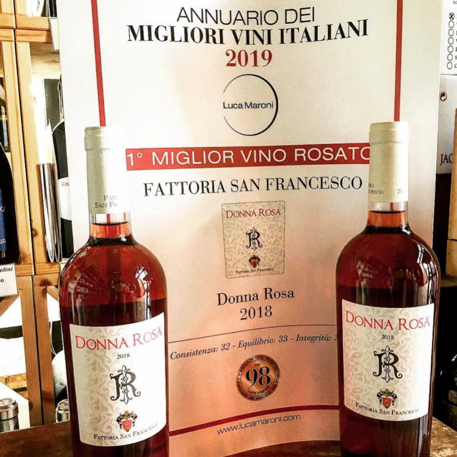 Donna Rosa vino rosato Fattoria San Francesco