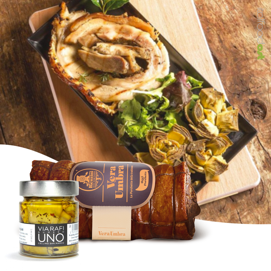 ricetta porchetta renzini carciofi via rafi numero uno