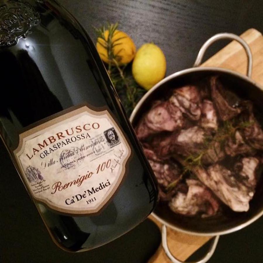 lambrusco secco qualità ca de medici