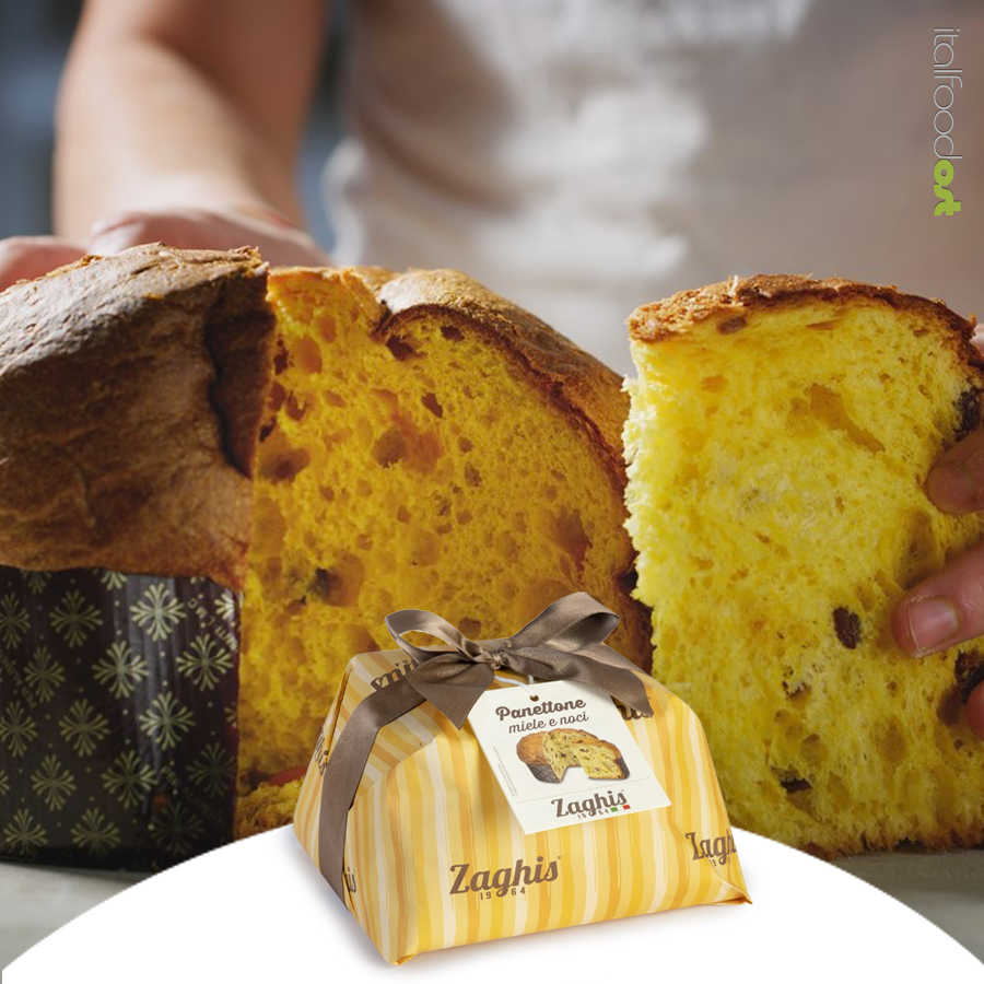 panettone zaghis miele noci latta