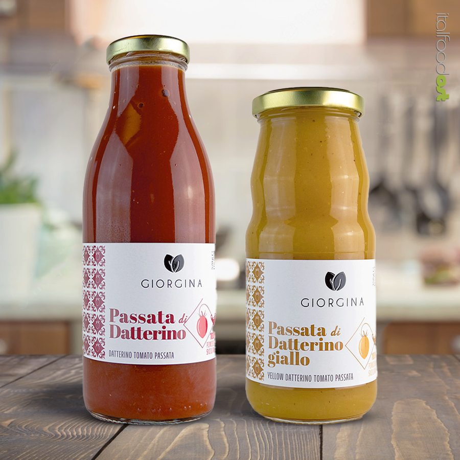 giorgina tomato passata yellow datterino siciliano
