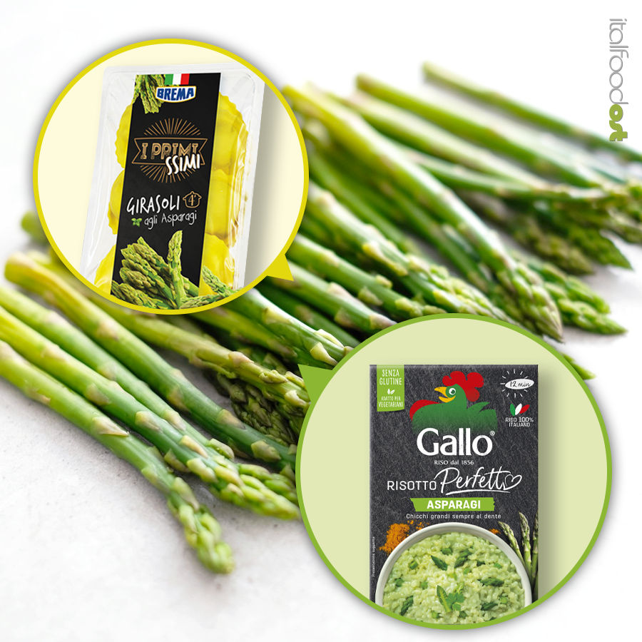 girasoli brema risotto ready riso gallo asparagus