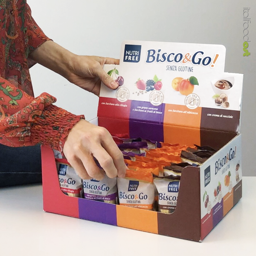 BISCO&GO gluten-free biscuits by Nutrifree