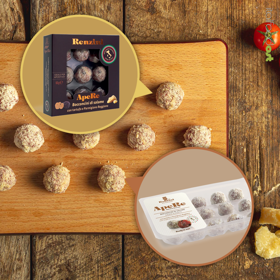 appetizer renzini apere salami truffle