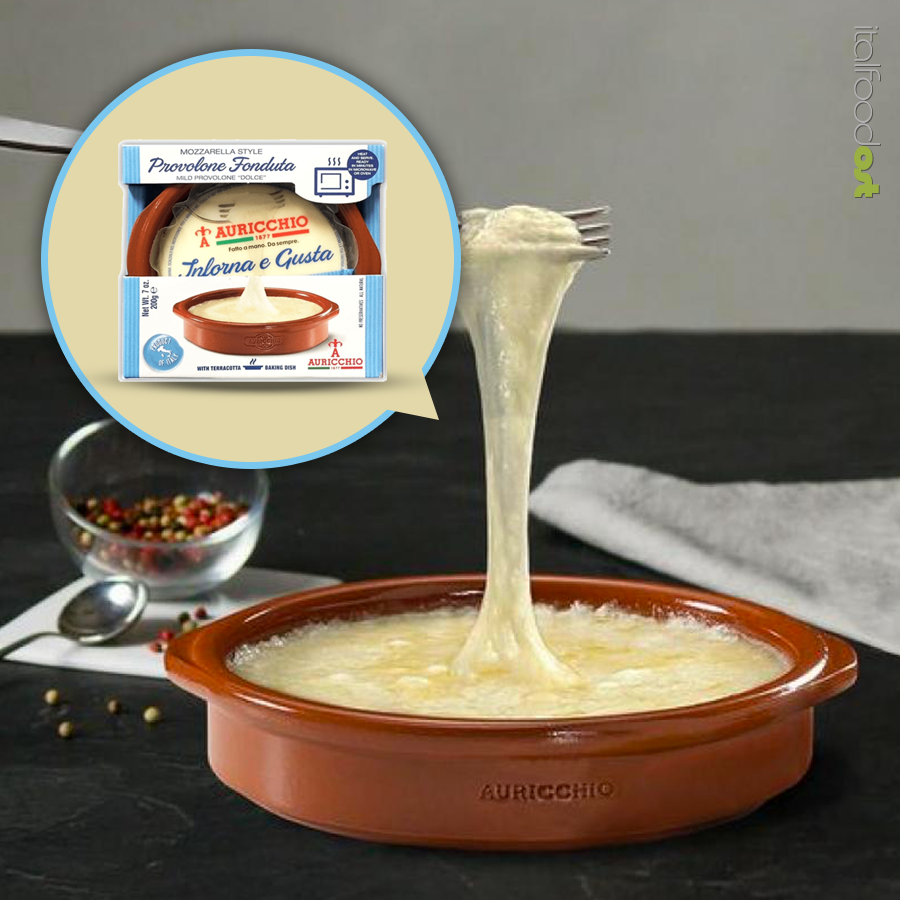 inforna e gusta auricchio provolone terracotta bowl