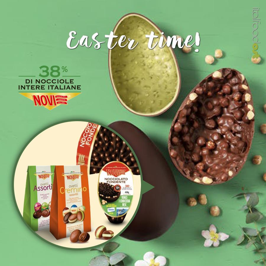 Easter eggs and mini eggs by Novi