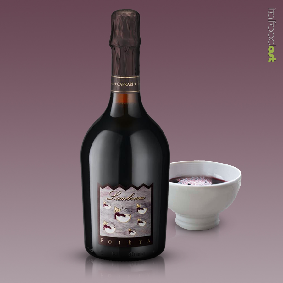 lambrusco caprari foieta