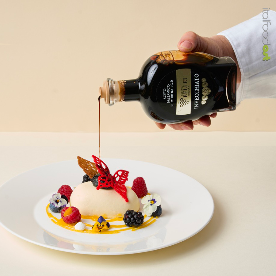 Aged balsamic vinegar by Bellei