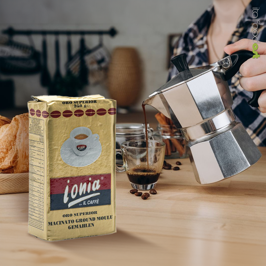 torrefazione ionia coffee moka pot 