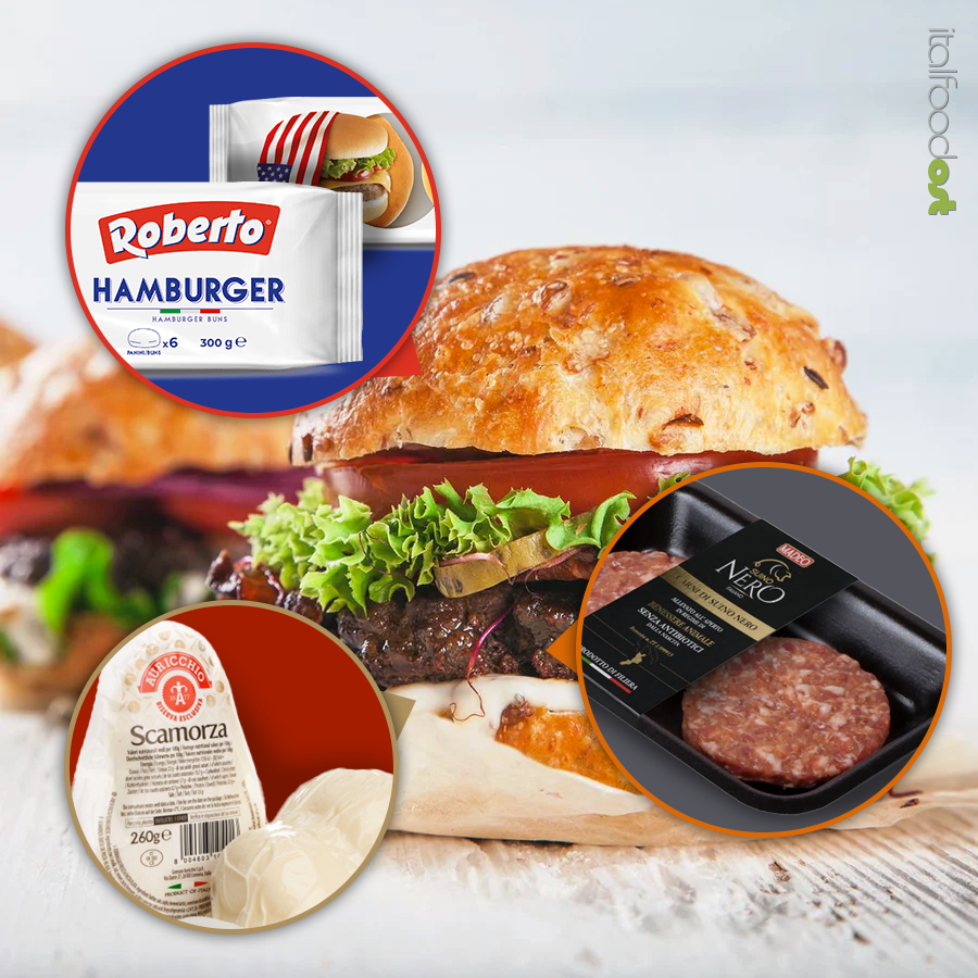 hamburger roberto madeo scamorza auricchio