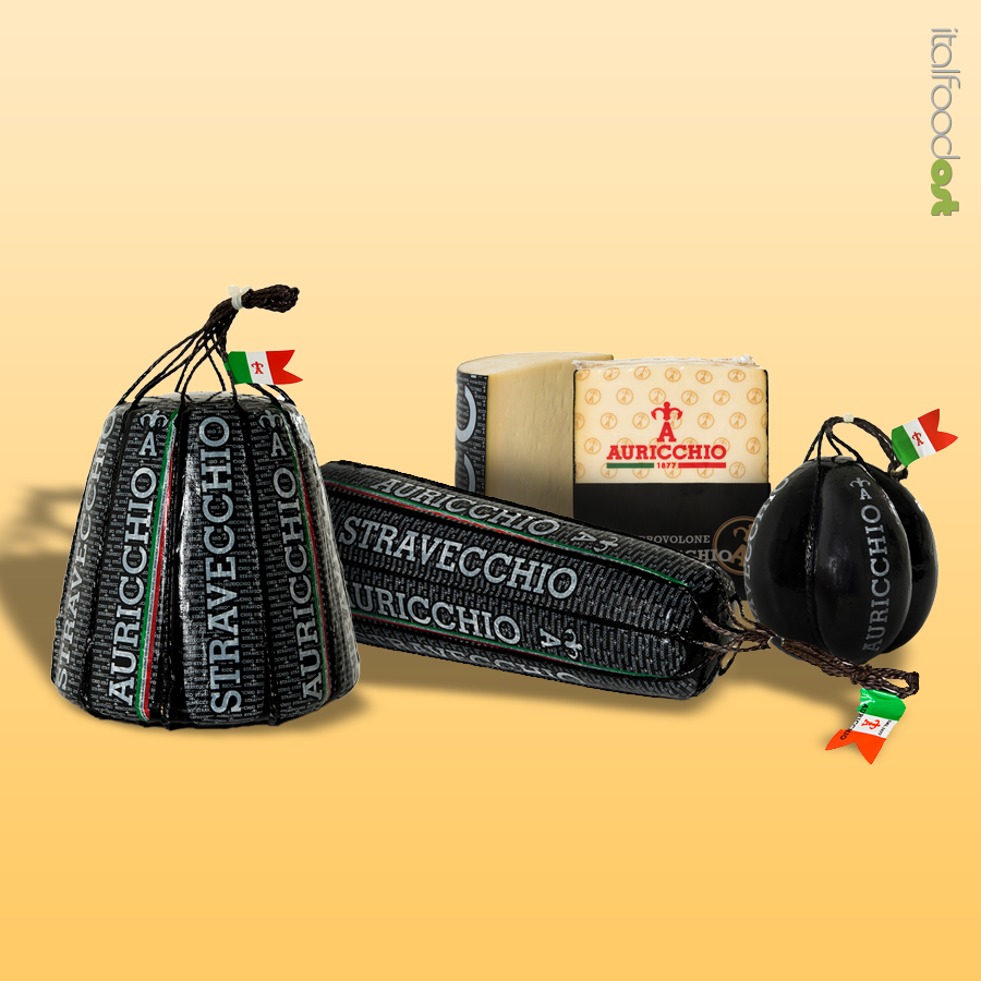 Aged provolone cheese auricchio