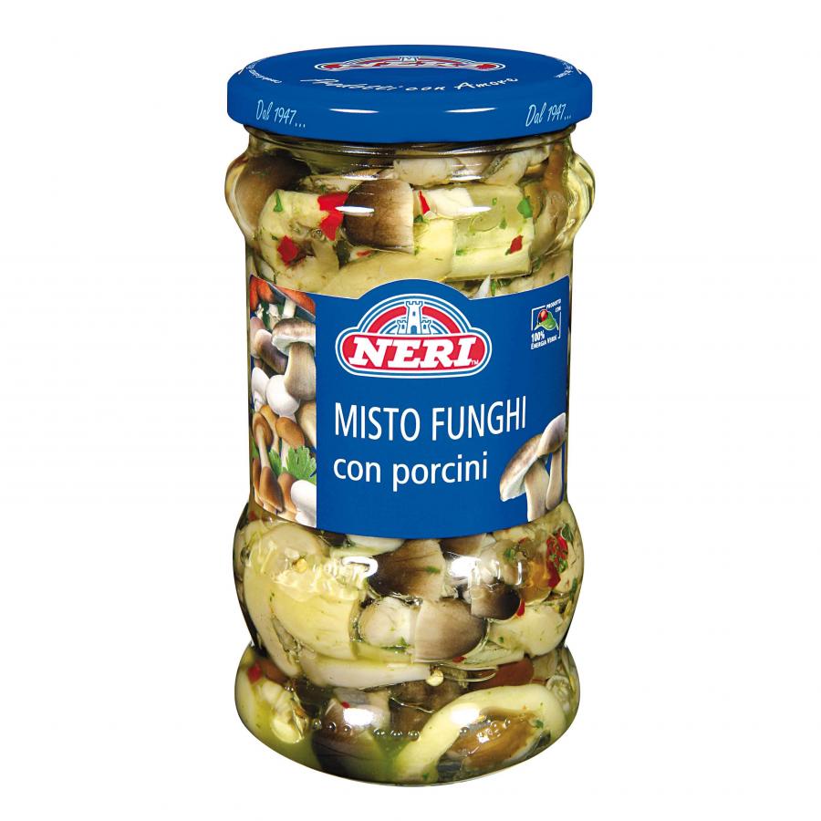 Neri Industria Alimentare: Misto Funghi con Porcini