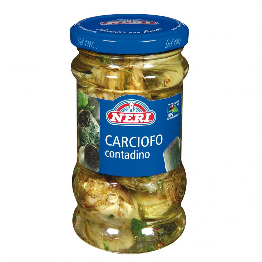 Neri Industria Alimentare: Carciofo alla Contadina in vaso