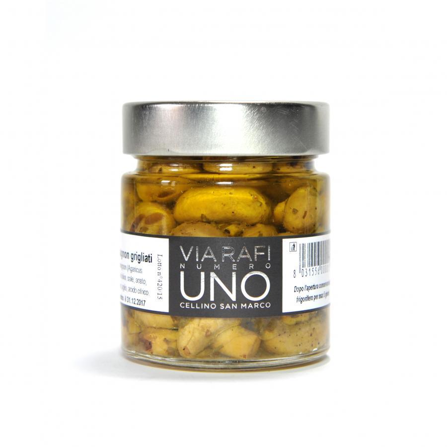 Via Rafi Numero Uno: Gegrillte Champignons