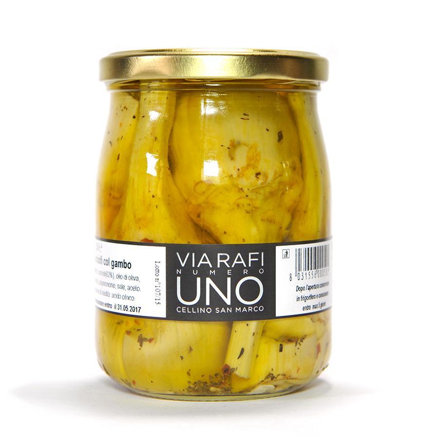 Via Rafi Numero Uno: Artischocken mit Stiel