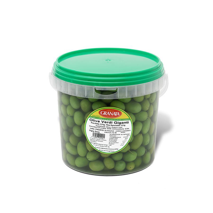 Granata: Grüne Riesen-Oliven Granata