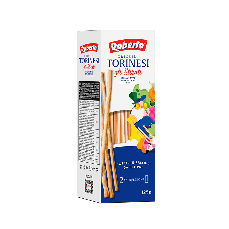Roberto: Grissini Torinesi 125g