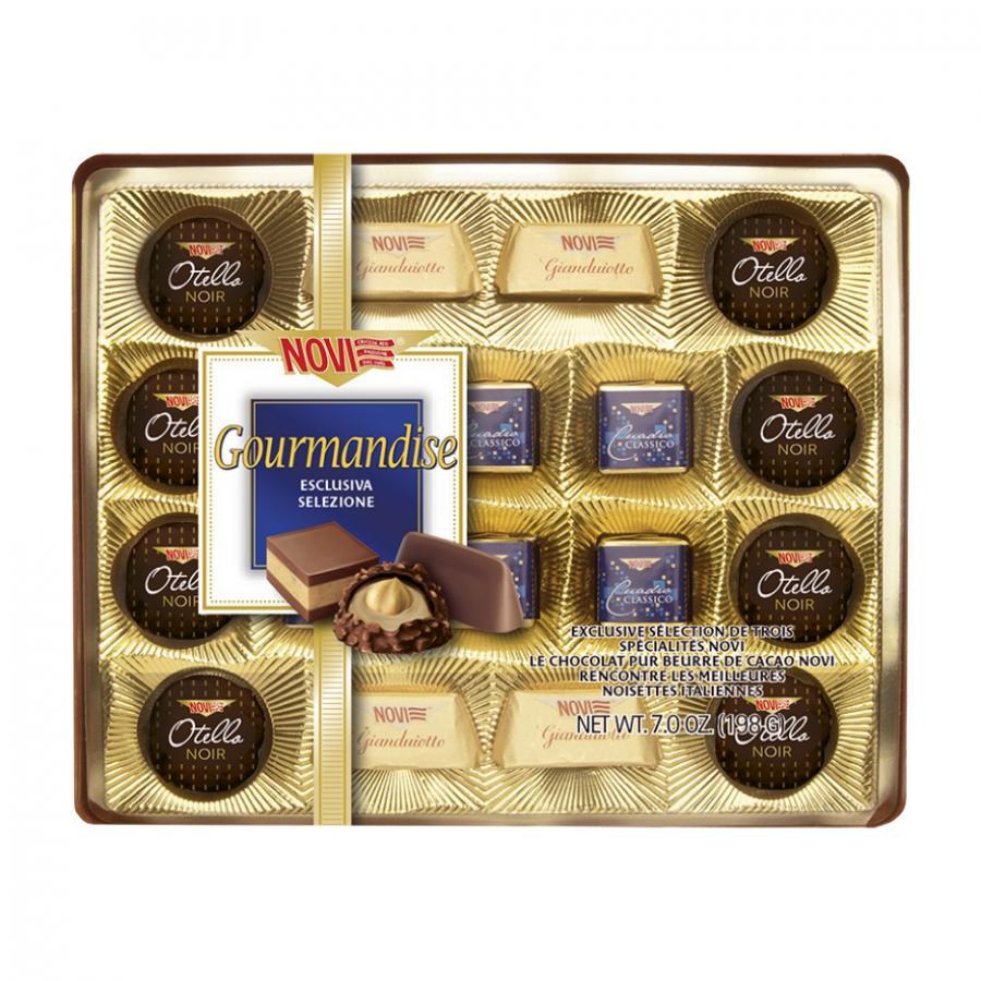 Novi Elah Dufour: Gianduiotti-Otello-Cuadro sortiert