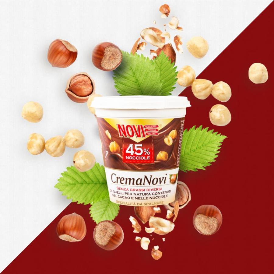 Novi Elah Dufour: Haselnuss-Creme Novi