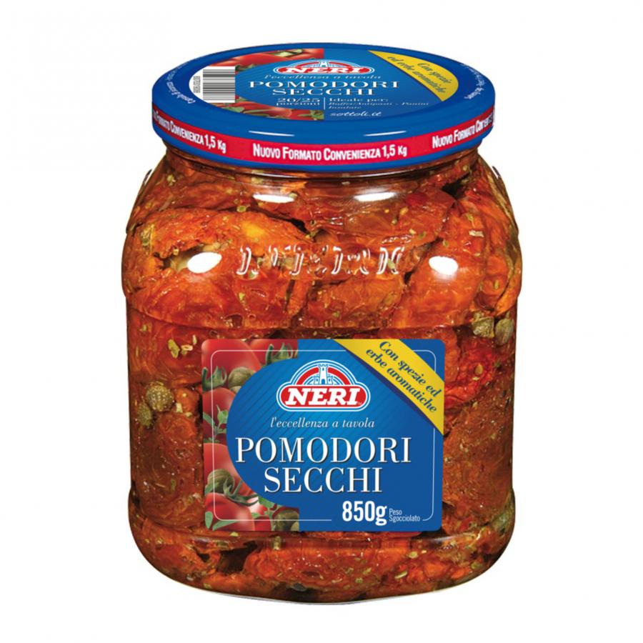 Neri Industria Alimentare: Tomaten getrocknet im Glas