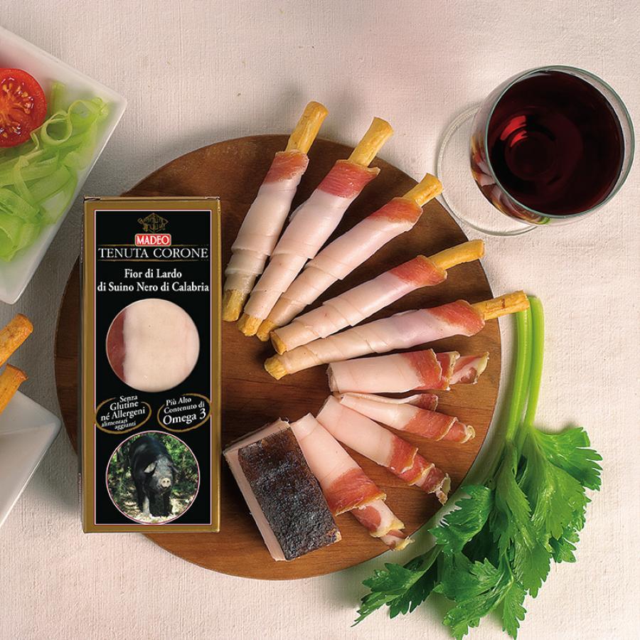 Madeo Industria Alimentare: Fior di Lardo vom schwarzen Schwein