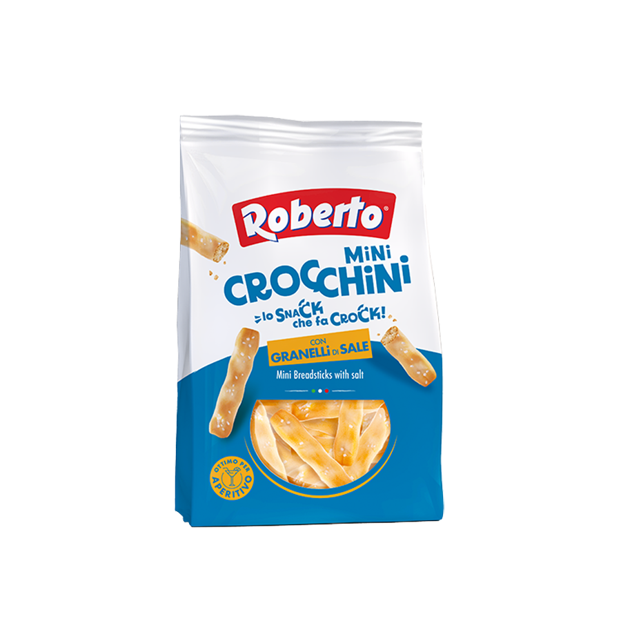 Roberto: Mini crocchini con granelli di sale