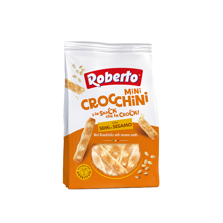 Roberto: Mini crocchini con sesamo