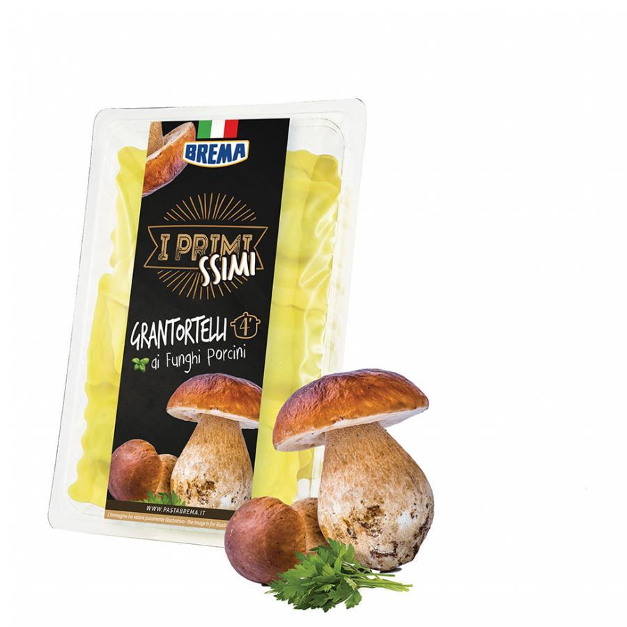 Brema Group: Grantortelli with porcini mushrooms