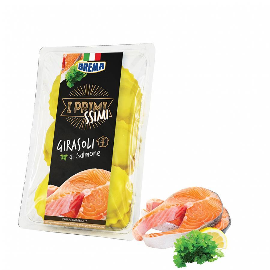 Brema Group: Girasoli with salmon