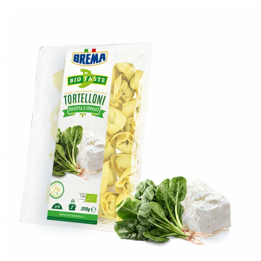 Brema Group: Ravioli ricotta and ORGANIC spinach
