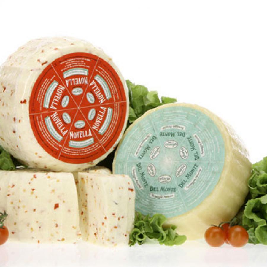 Auricchio: Caciotta ovina Novella and Pecorino Del Monte 