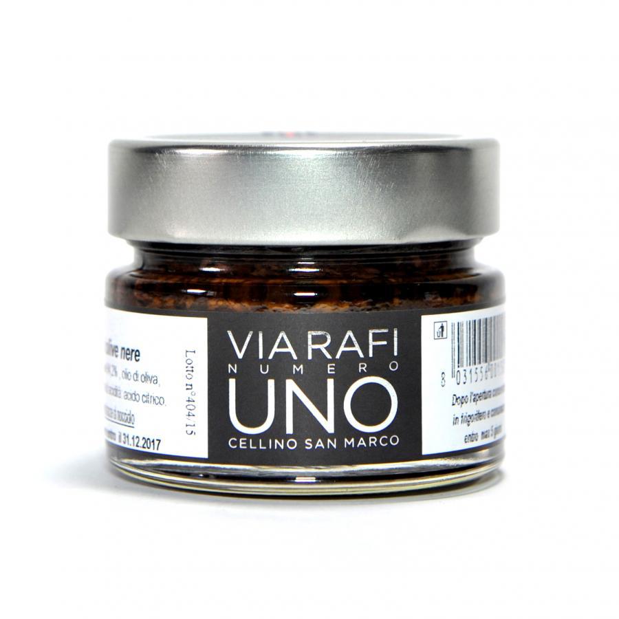 Via Rafi Numero Uno: Paté of black olives