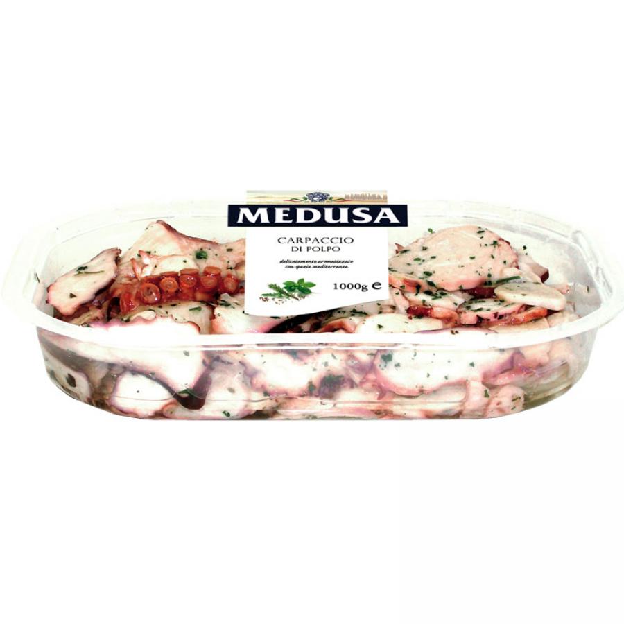 Medusa: Carpaccio di polpo