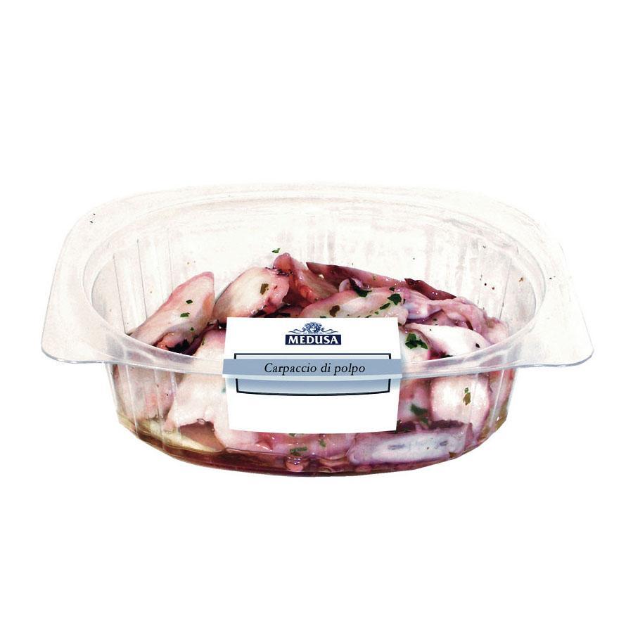 Medusa: Octopus carpaccio