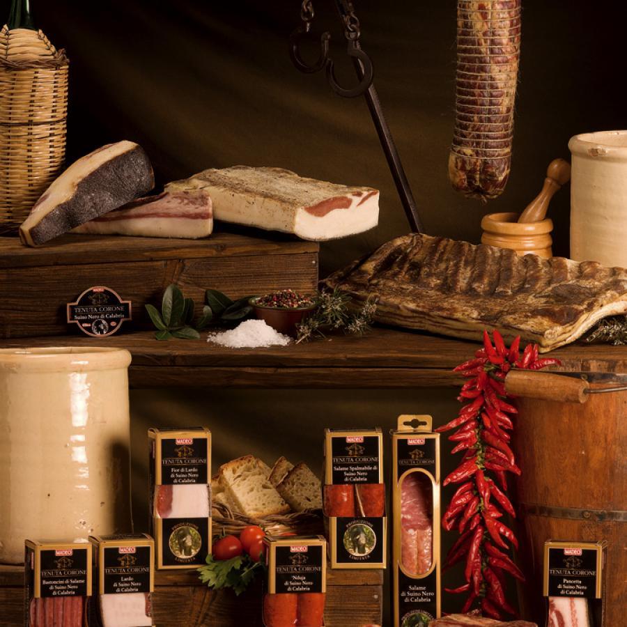 Madeo Industria Alimentare: Cured meats from Black Pig of Calabria