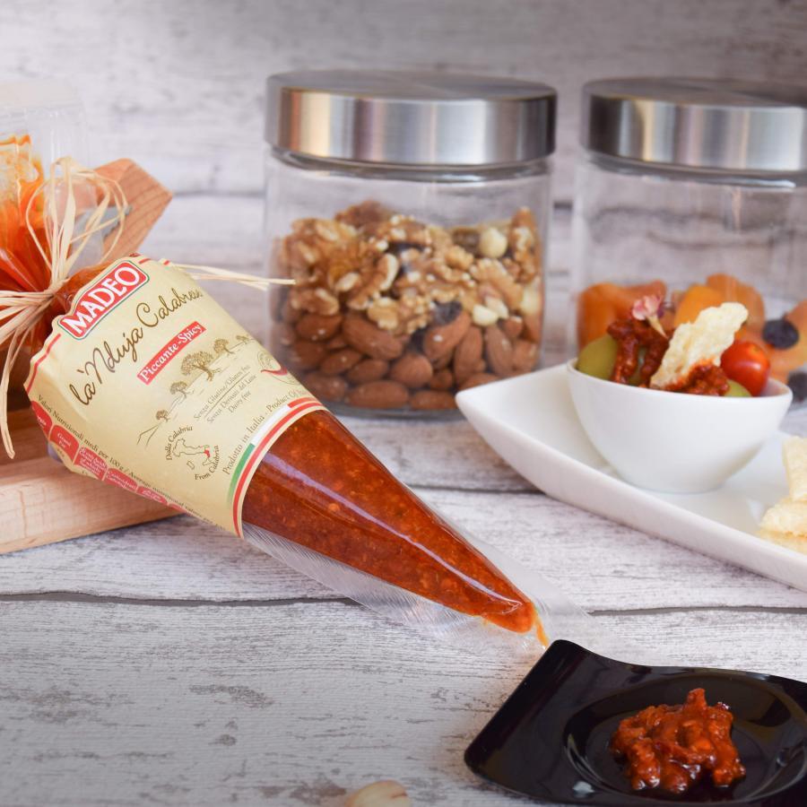 Madeo Industria Alimentare: Spreadable 'Nduja in pastry bag - Tradizionali Calabresi
