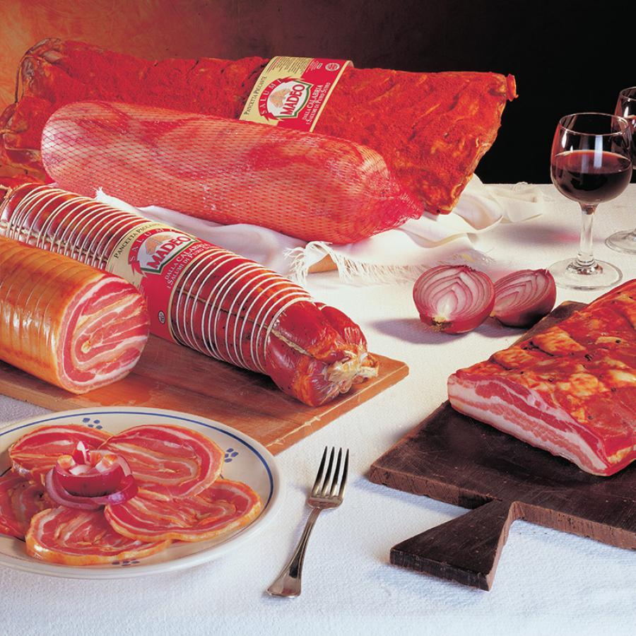 Madeo Industria Alimentare: Pancetta sweet or spicy