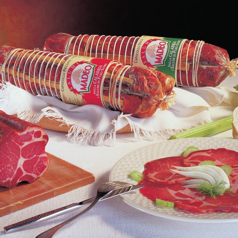 Madeo Industria Alimentare: Capocollo sweet or spicy