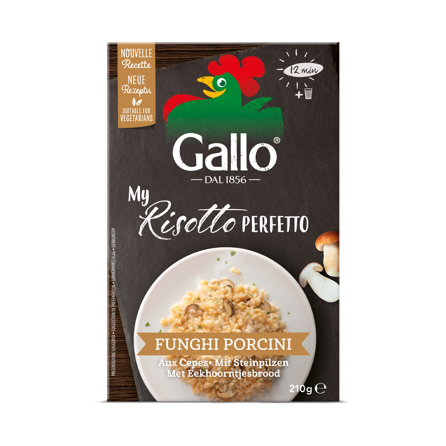 Riso Gallo : My Risotto Perfetto - funghi