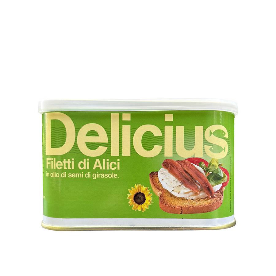 Delicius: Filetti di alici - latta 720 g